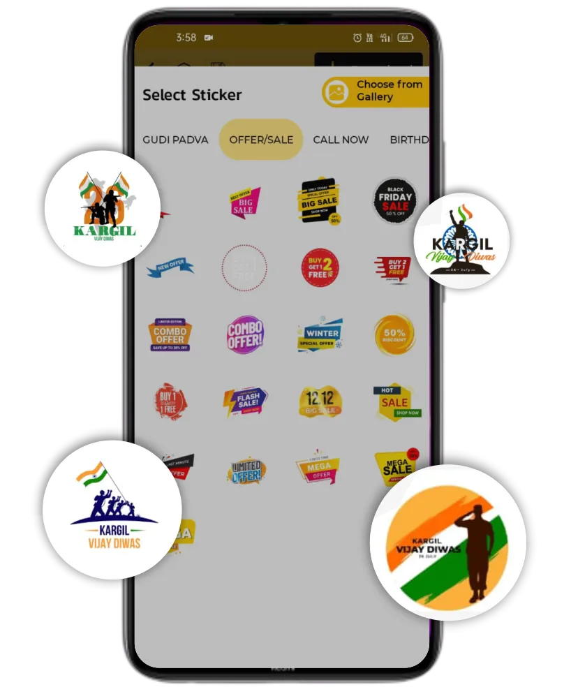 Kargil Vijay Divas Sticker gif sticker poster